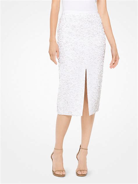 michael kors sable|Double Crepe Sablé Pencil Skirt .